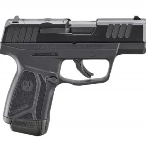 Ruger Max-9 9mm Semi Auto Pistol 3.2" Optic Ready, 12+1 - 12+1 Rounds | 3.2" Barrel | Polymer Grips | Black | Adjustable Sights